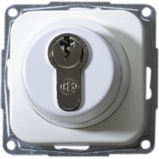 OPUS 1 Schlüsselschalter und -Taster Profil-Halbzylinder mit 3 Schlüsseln